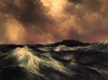 Thomas Moran : The Angry Sea